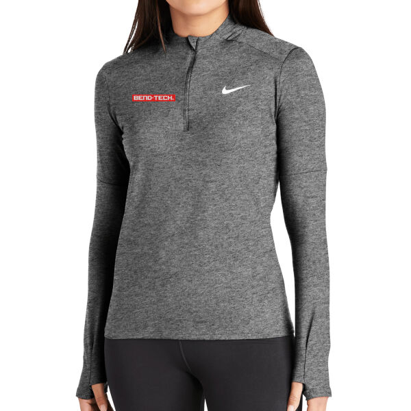Nike Ladies Dry FIT Element 1/2-Zip - Embroidered Logo Thumbnail