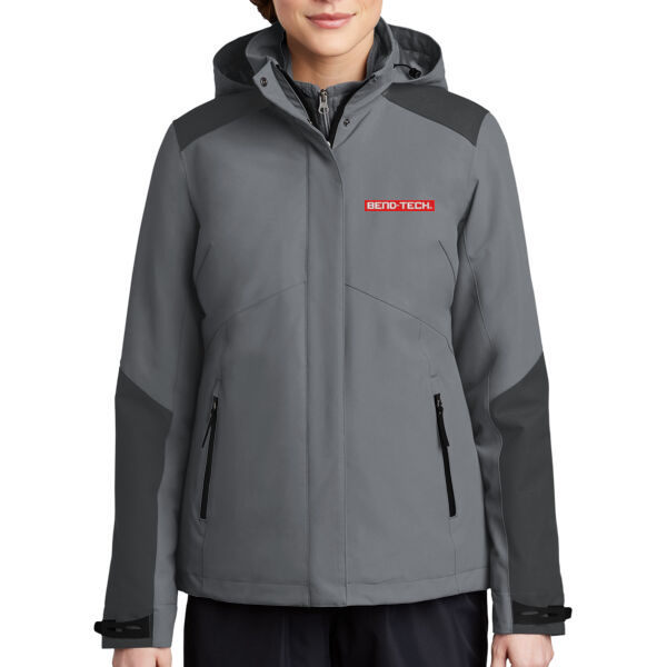 Port Authority Ladies Insulated Waterproof Tech Jacket - Embroidered Logo Thumbnail