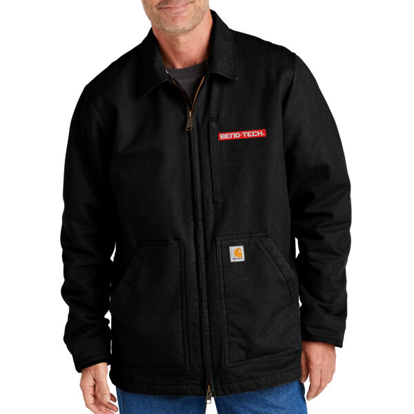 Carhartt Sherpa-Lined Coat - Embroidered Logo Thumbnail