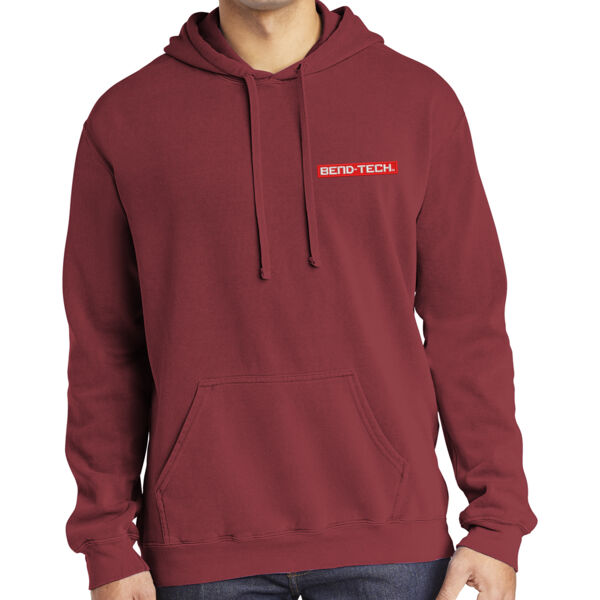 Comfort Colors Ring Spun Hooded Sweatshirt - Embroidered Logo Thumbnail