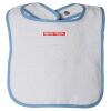 Infant Contrast Trim Terry Bib Thumbnail